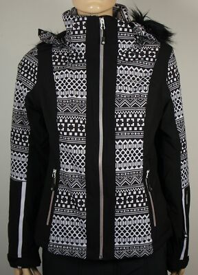 Icepeak Nancy 36 Damen Skijacke schwarz/ weiß NEU *UVP 159,95