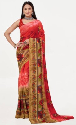 NEW Bollywood Saree Party Wear Indian Pakistani Designer Sari