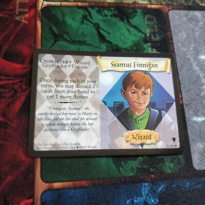 Harry Potter CCG TCG: Seamus Finnigan