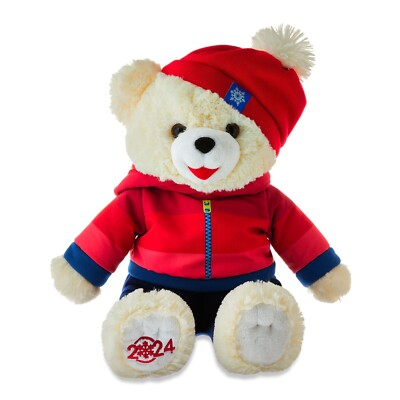 #ad #ad 20quot; LARGE 2024 Walmart CHRISTMAS TEDDY BEAR White Winter GIRL Hoodie Beanie $22.99