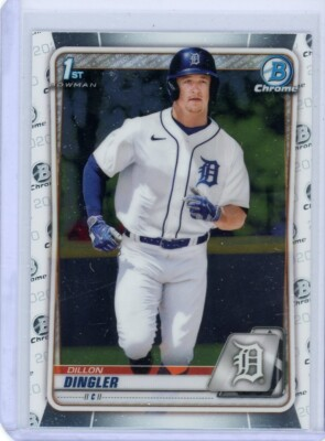 #ad 2020 Bowman Draft Dillon Dingler 1st RC Chrome Detroit Tigers #BD 144 Qty $2.99
