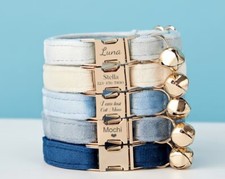 Collar Pet Personalised Dog Engraved Name Tag Cat Tags Puppy Custom