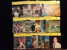 1977-79 Sportscaster Baseball singles - Choose from list - Nrmt/Nrmt+
