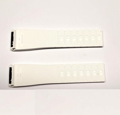 OMEGA white Rubber strap 24m 98000286 2243.25 PLOPROF