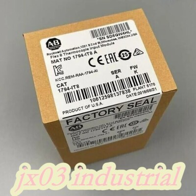 New Factory Sealed 1794-IT8 SerA Flex I/O 8 Channel Thermocouple Input Module
