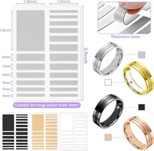 Eva Foam Invisible Reducer Ring Size Adjuster, Tightening Loose Rings, Utilities