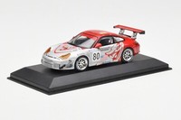 Porsche 911 GT3 Rsr #80 24 H Le Mans 2005 Van Overbeek Minichamps 400056480 1:43
