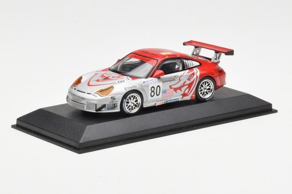 Porsche 911 GT3 Rsr #80 24 H Le Mans 2005 Van Overbeek Minichamps 400056480 1:43-image