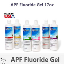 Dental APF Fluoride Gel Dental Thixotrophic Fluoride 1.23 17 oz., Exp 04/2027