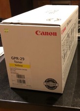 Canon Toner GPR-29, Yellow 2641B004 for Canon imageRUNNER LBP-5460 Series