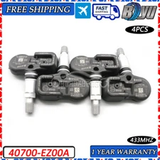 TPMS TIRE PRESSURE SENSOR For Nissan Titan XD 16-21 433Mhz 40700-EZ00A NEW 4PCS