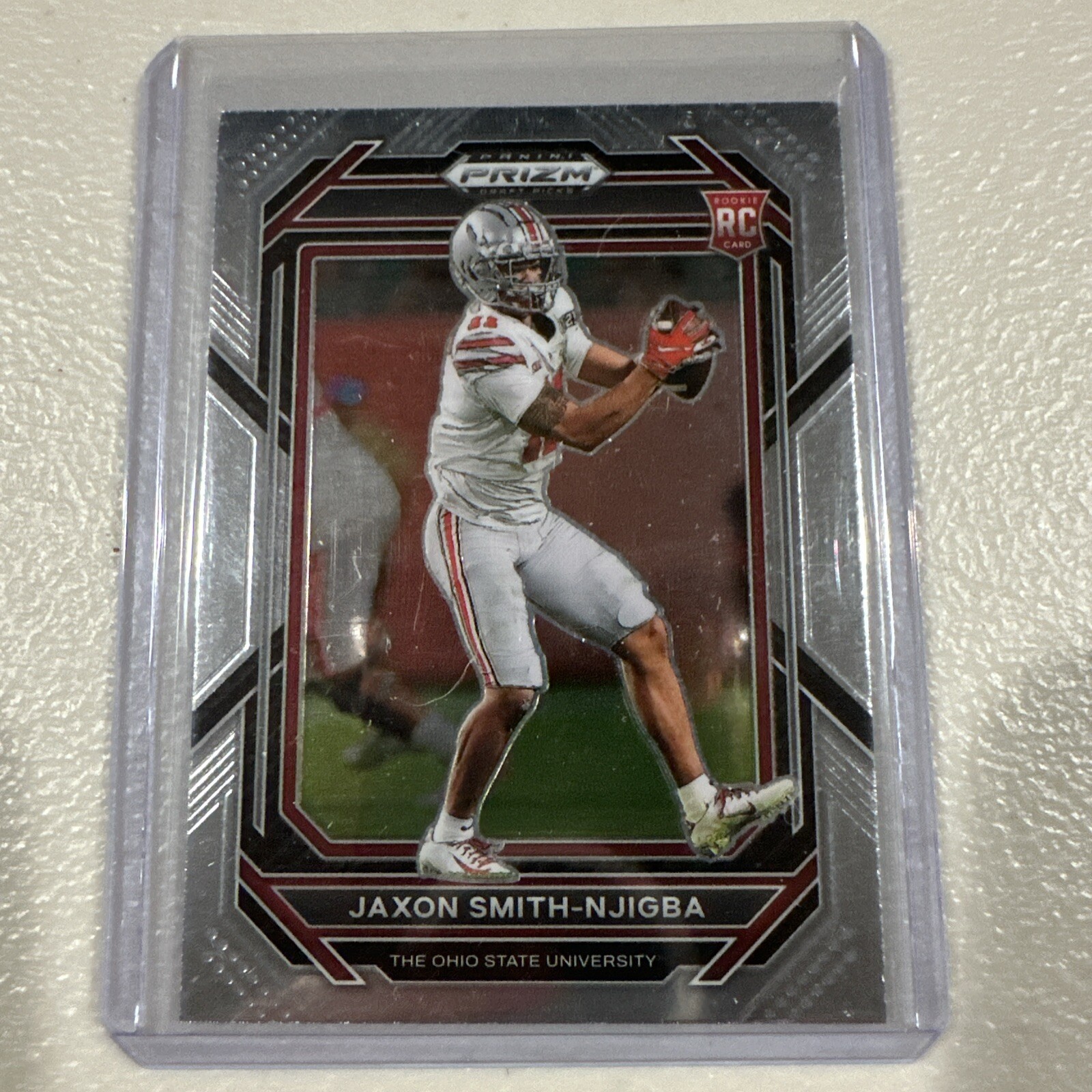 2023 Panini Prizm Draft Picks Jaxon Smith-Njigba Base Rookie #135