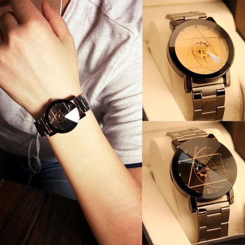 RELOJES DE PULSERA HOMBRE ACERO CUARZO BOHEMIO ABSTRACTO ORIGINAL REGALO UNISEX - Bild 2 von 8