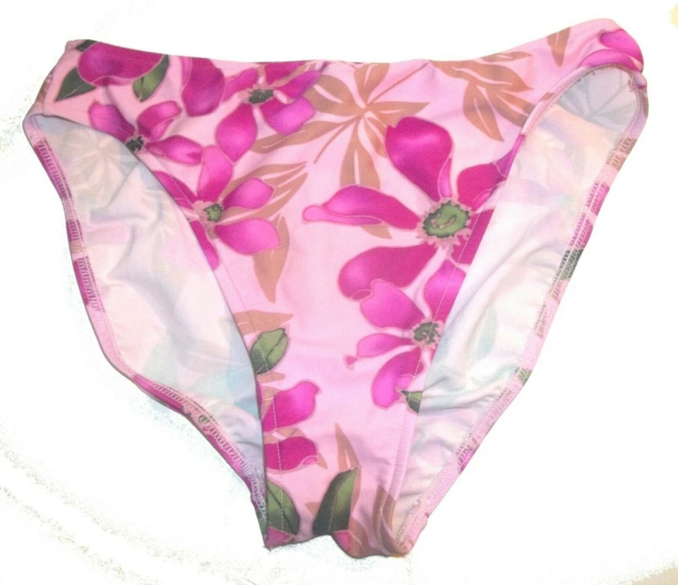 Traje de baño Tankini rosa kimono Sunsets 73T Top en copa D, parte inferior 28B en mediano usado en excelente estado Foto 4 de 4