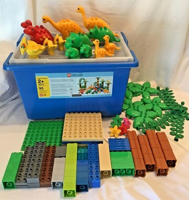 duplo dinosaur set