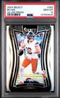 2024 PANINI SELECT SILVER PRIZM #382 BO NIX ROOKIE RC PSA 10