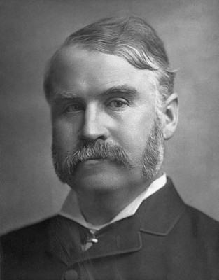 William S Gilbert playwright and collaboator of Sir Arthur Sullivan Old Photo