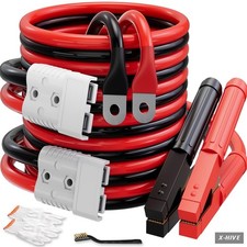 0 Gauge 30 Ft Heavy Duty Jumper Cables Car Battery 1000amp Quick Connect Booster 0 Gauge 30 Ft Heavy Duty Jumper Cables Car Battery 1000amp Quick Connect Booster