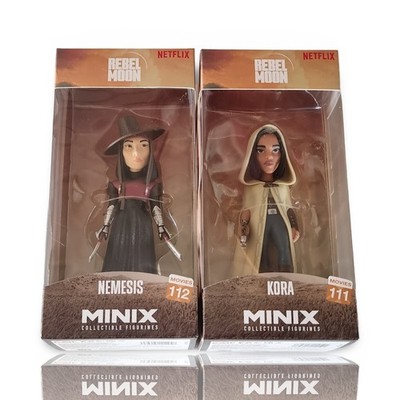 MINIX Rebel Moon Nemesis 111 & Kora 112 Premium Detailed Collectible Figure