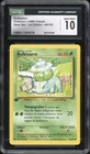 1999 Pokemon FRENCH 1st Edition Base Set Bulbizarre-Bulbasaur 44/102 CGC 10 GEM