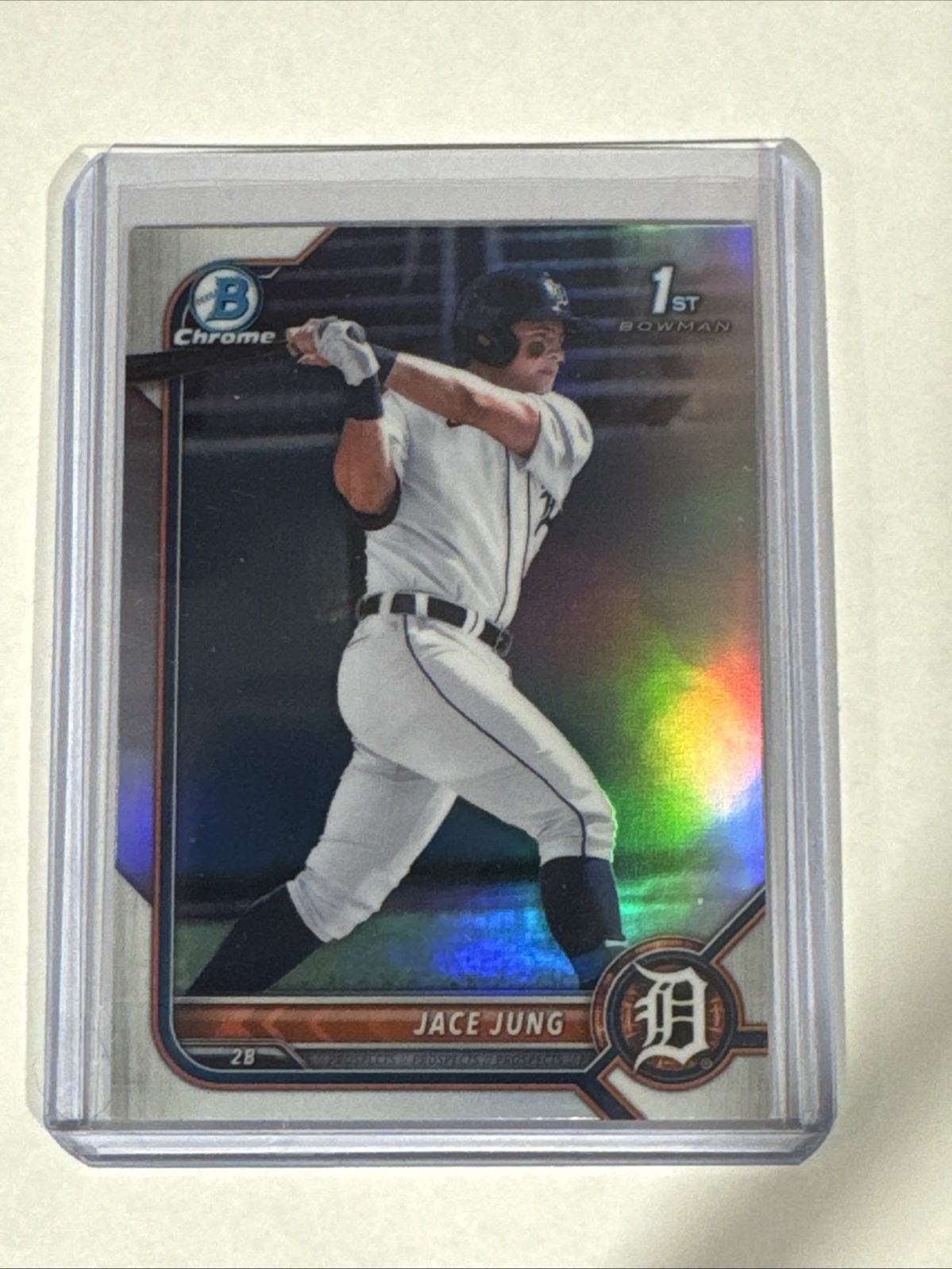 2022 Bowman Draft - Chrome Jace Jung #BDC-15 Refractor (RC)