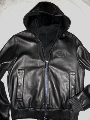 Emporio Armani Milano Super Rich Sheep Nappa Lederjacke Gr. M'' - UVP 1300£