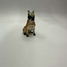 Vintage Boxer Figurine