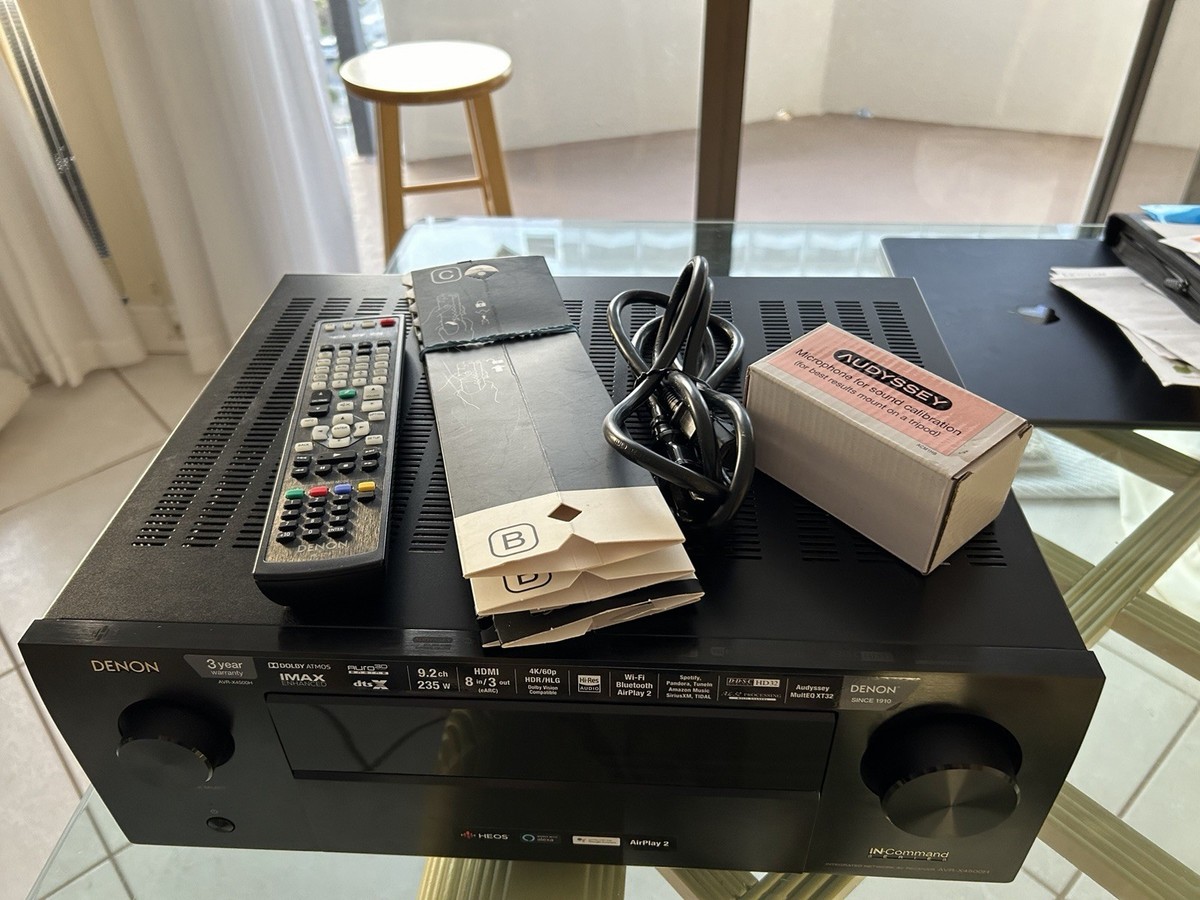 Denon AVR-X4500H 9.2-Channel A/V Receiver for sale online | eBay