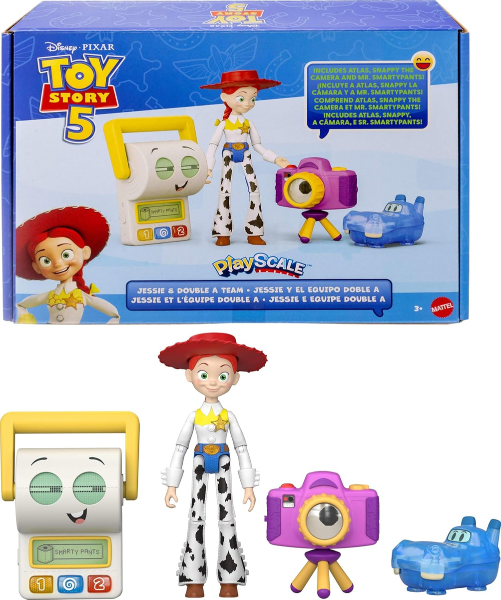 Disney and Pixar Toy Story 5 Playscale Jessie & Double A Team