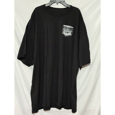 WWE Undertaker Shirt Hell In A Cell Slam Crate Exclusive  Black T-Shirt Size 3XL