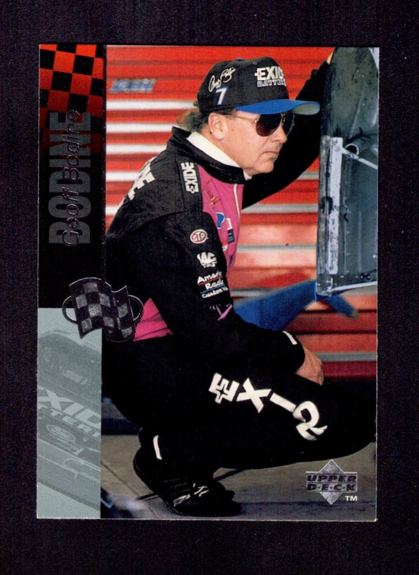 1995 Upper Deck #13 Geoff Bodine EXMT/EXMT+ 8758