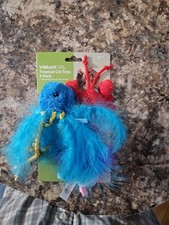 Vibrant Life Tropical Cat Toys 3 Pack Hunt and Play