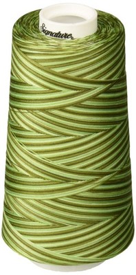 Signature Thread, 40wt/3000 yd, Variegated Grassy Greens