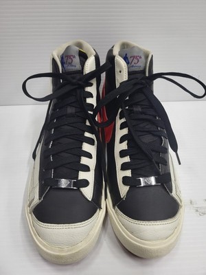 Nike Blazer Mid '77 Shoes Mens Size 9 Trailblazers High Top NBA 75th DD8025-101