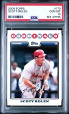 2008 Topps Scott Rolen #170 PSA 10 Gem Mint