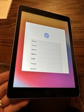 Apple iPad 64GB 9.7in Wi-Fi Tablet Black iOS Touchscreen Used