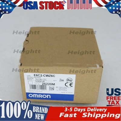 1PC NEW Omron E6C2-CWZ6C 500P/R E6C2CWZ6C Rotary Encoder
