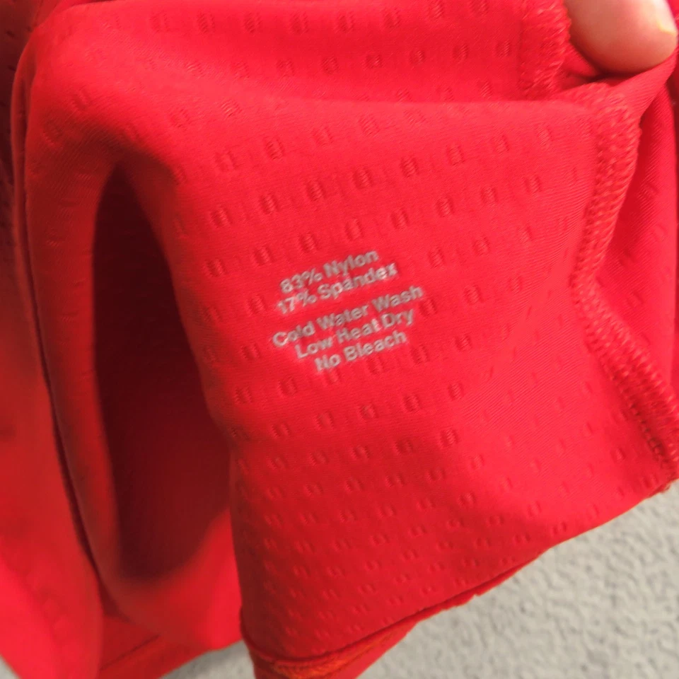 Velocity Systems Boss Rugby Shirt Men Large Tactical Long Sleeve Red Grey Pocket - Image 4 of 4