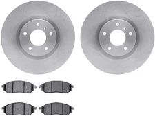 For 2015-2019 Infiniti Q70L Brake Pad and Rotor Kit Dynamic Friction 27173BPHF