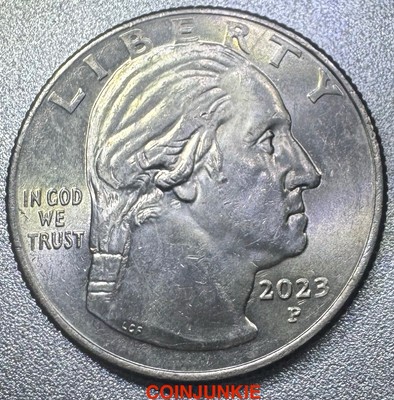 2023 P Edith Kanaka olé Quarter-MINT ERRORS-DIE CHiPS-STRIKE THROUGH  