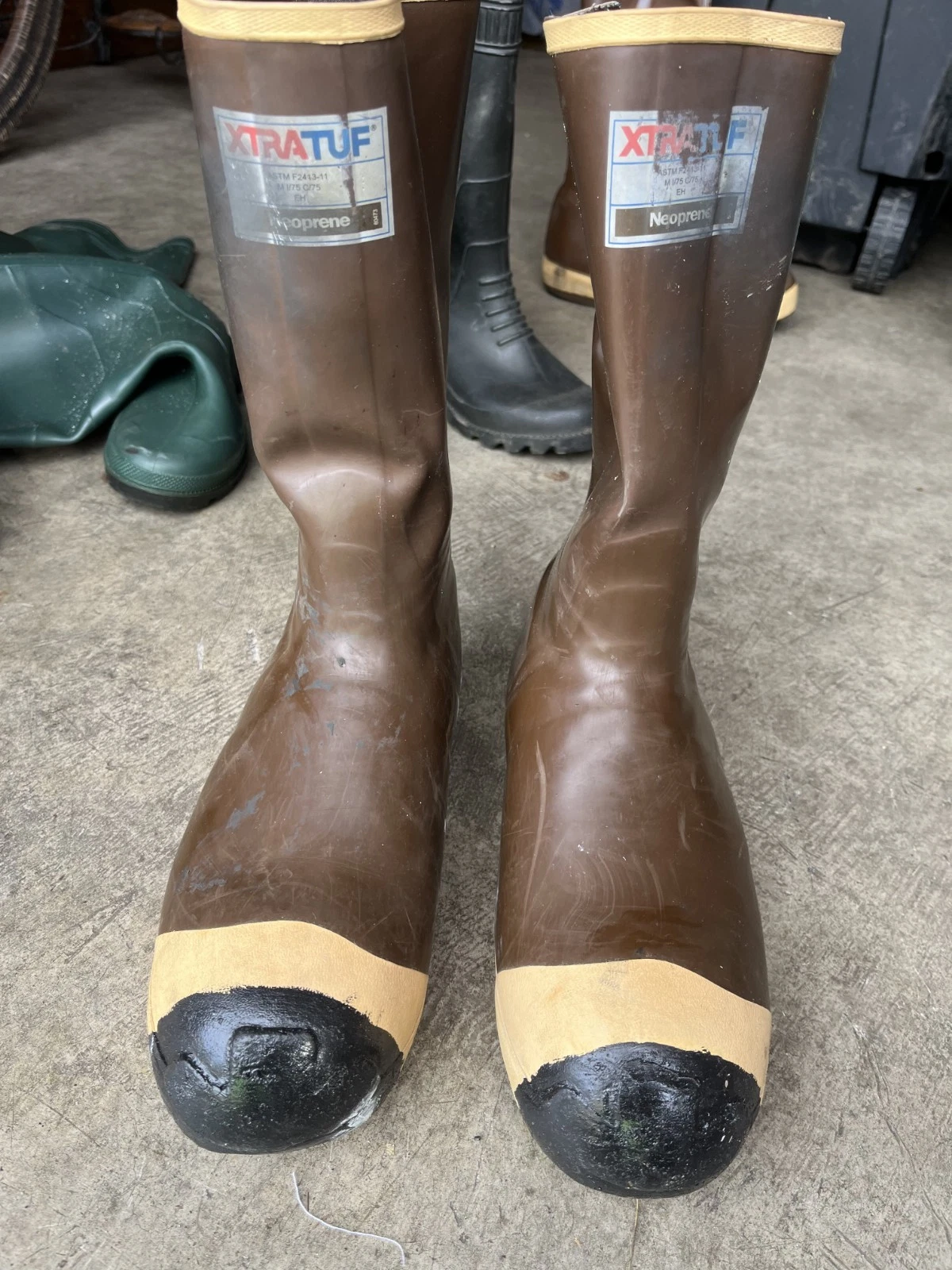 Xtratuf Neoprene STEEL TOE 15" Work Boots Size 12 Water Proof Deck Fishing 60473
Opens in a new wind