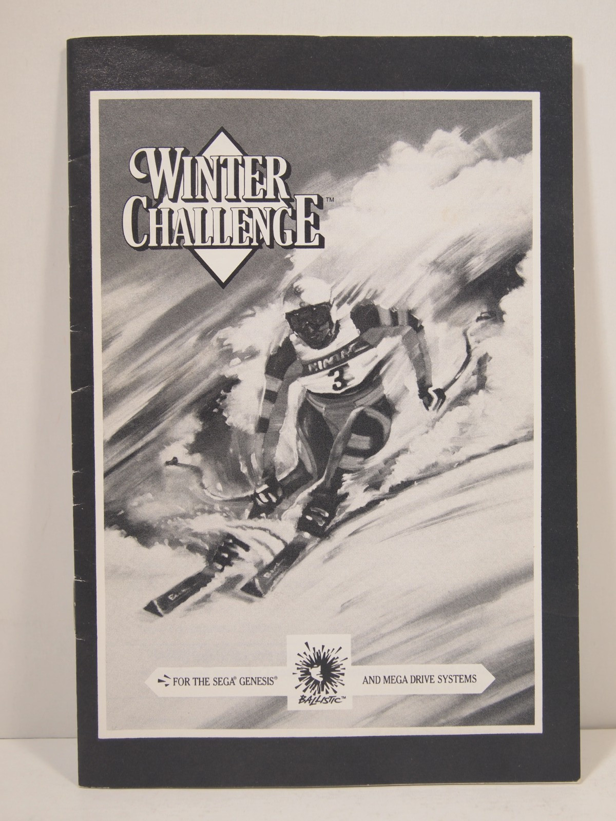 Winter Challenge (SEGA Genesis) Authentic MANUAL ONLY