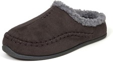 Deer Stags Slippers Boys Lil Nordic Charcoal - Size Boy 3 M, Women 5 M