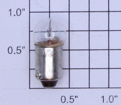 K-Line K4500-X001R1 3.75 Volt Small Globe Bayonet Style Light Bulb (2)