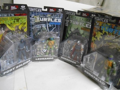 McFarlane Teenage Mutant Ninja Turtles Page Punchers Set Of 4 Figure & Comic
