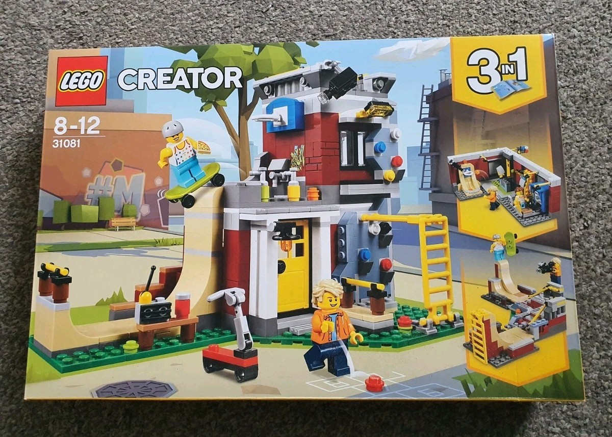 Lego Modular Lego Skatepark Moc LEGO CREATOR: Modular Skate House