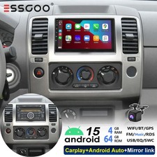 4+64G Carplay Für Nissan Navara D40 2006-2012 Android 15 Autoradio GPS Navi +KAM