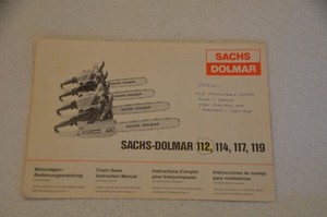 Contacts Scie à Chaîne Sachs Dolmar Makita 117 118 119 122 144 Ca Cc - Foto 7