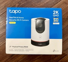 TP-Link Tapo C225 2K Pan/Tilt AI Home Security Camera Wi-Fi 360  Motion Tracking