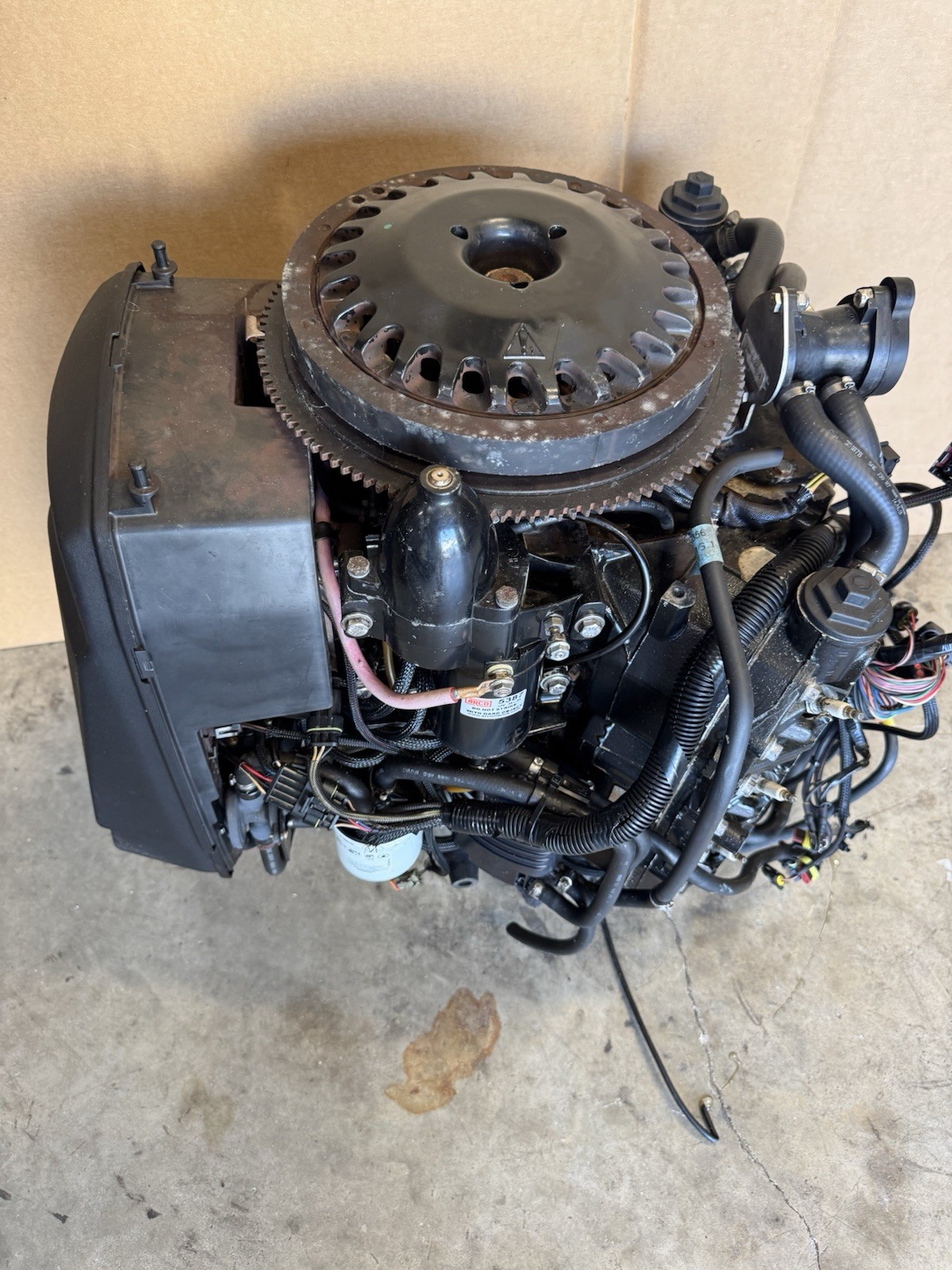 2008 Evinrude Etec 225 H.O 250HP 3.3L Etec 2 Stroke Outboard Powerhead Assembly